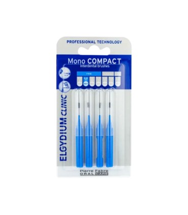 Elgydium Clinic Mono Compact Escovilhão Azul 4 unidades