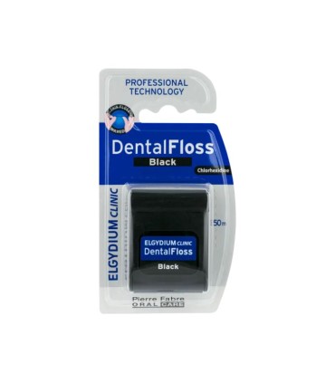 Elgydium Clinic Black Fio Dentário 50m