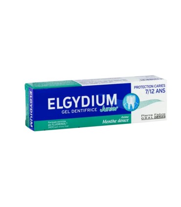 Elgydium Junior Pasta Dentífrica Menta Suave 7-12 anos 50ml
