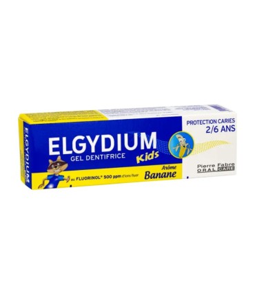 Elgydium Kids Pasta de Dentes Banana 2-6 anos 50ml