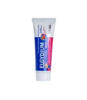 Elgydium Kids Pasta de Dentes Frutos Silvestres 2-6 anos 50ml