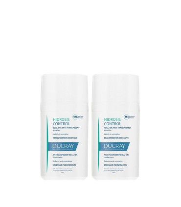 Ducray Hidrosis Control Duo Roll-on 2x40 ml