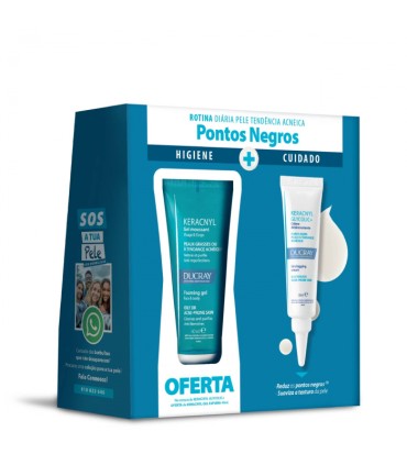 Ducray Keracnyl Kit Pontos Negros
