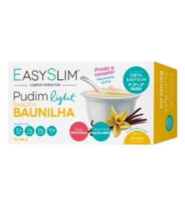 EasySlim Pudim Light Baunilha 2x125g