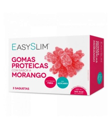 EasySlim Gomas Proteicas Morango 3x70g