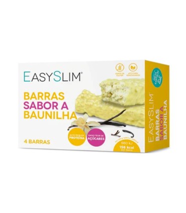 EasySlim Barras Baunilha 4 unidades