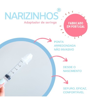 Narizinhos Kit de Lavagem Nasal Bebé 6-24 meses