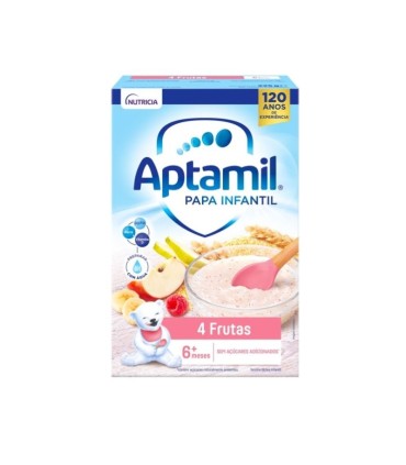 Aptamil Papa Infantil 4 Frutas 225g