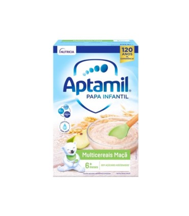 Aptamil Papa Infantil Multicereais Maça 225g