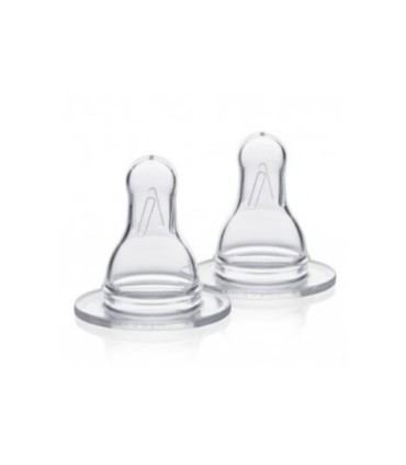 Medela Tetina Silicone Fluxo Lento 2 unidades