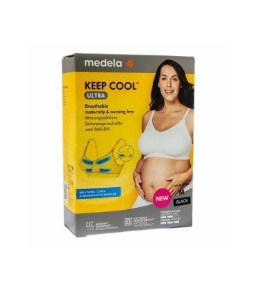 Medela Keep Cool Ultra Soutien Gravidez/Amamentação Preto M