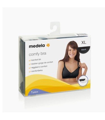 Medela Comfy Soutien Gravidez/Amamentação Preto XL