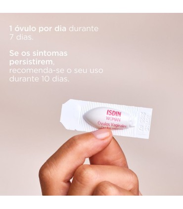 Isdin Woman Óvulos Vaginais 7 unidades