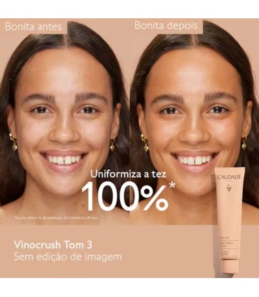 Caudalie Vinocrush Creme com Cor Tom 2 30ml