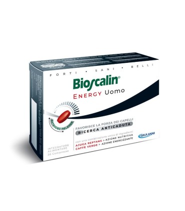 Bioscalin Energy Homem Antiqueda 30 Comprimidos
