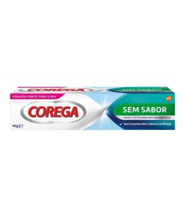 Corega Super Creme Fixação de Próteses sem sabor 40g