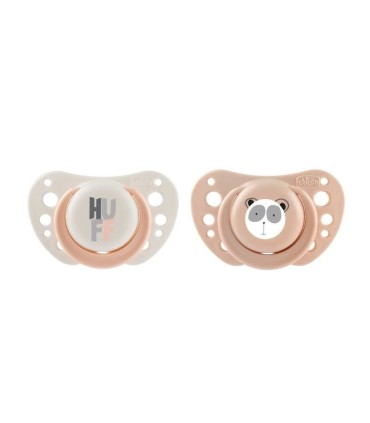 Chicco Physio Chupetas Air Silicone Rosa 2-6M
