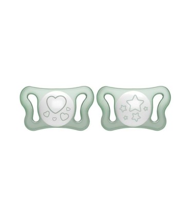 Chicco PhysioForma Chupeta Micró Lumi Verde 0-2M