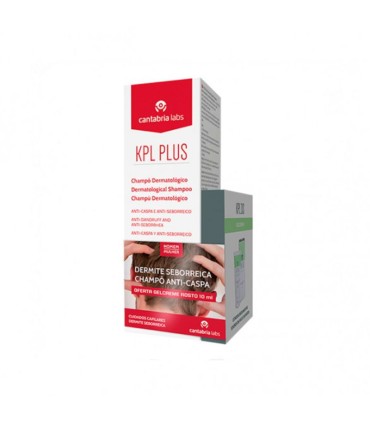 KPL Plus Shampoo Dermatológico 200ml oferta Gel Creme Rosto 10ml