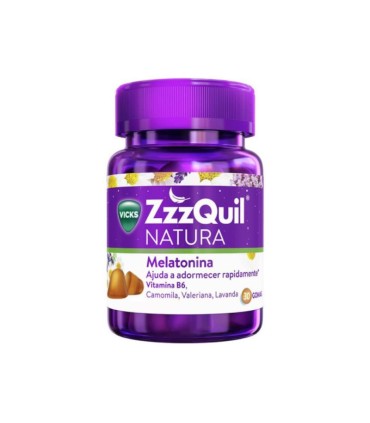 Vicks Zzzquil Natura Banana e Manga 30 Gomas