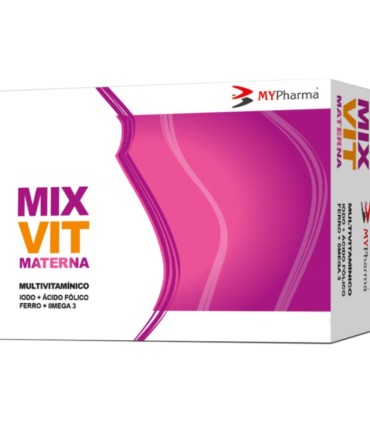 Mixvit Materna Lipid 30 Cápsulas