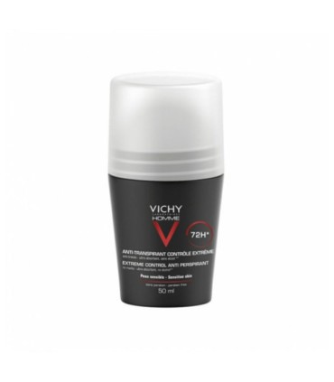 Vichy Homme Desodorizante Roll-on Controlo Extremo 50ml