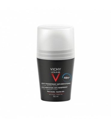 Vichy Homme Desodorizante Roll-On Antitranspirante 48h 50ml