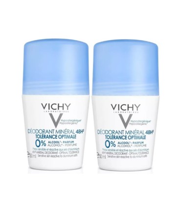 Vichy Desodorizante Roll-On Mineral 2x50ml