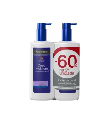 Neutrogena Hidratação Profunda Loção Corporal 2x750ml
