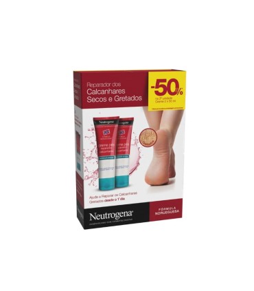 Neutrogena Pack Creme Reparação Intensa Calcanhares Gretados 2x50ml