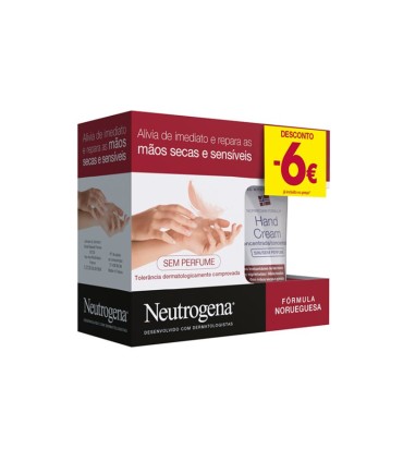 Neutrogena Creme de Mãos Concentrado sem Perfume 2x50ml
