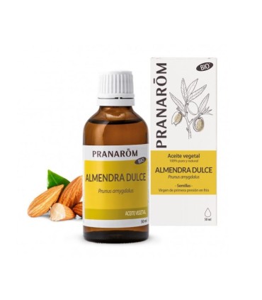 Pranarom Óleo de Amêndoas Doces Bio 100% Natural 50ml