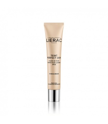 Lierac Teint Perfect Skin Base Fluida Aperfeiçoadora Iluminadora 04 Bege Bronze 30ml