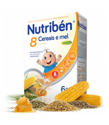 NUTRIBÉN 8 cereais e mel digest 300g