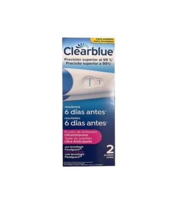 Clearblue Teste de Gravidez Ultra Antecipado 2 unidades