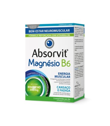 Absorvit Magnesio B6 60 comprimidos