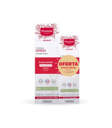 Mustela Maternidade Creme Estrias 250ml + Oferta 150ml