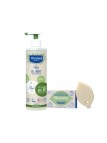 Mustela Bio Gel Banho 400ml + Oferta Mustela Shampoo Sólido 75g
