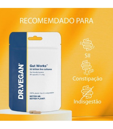 Dr. Vegan Gut Works 30 cápsulas