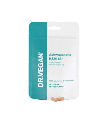 Dr. Vegan Ashwagandha KSM-66 30 cápsulas