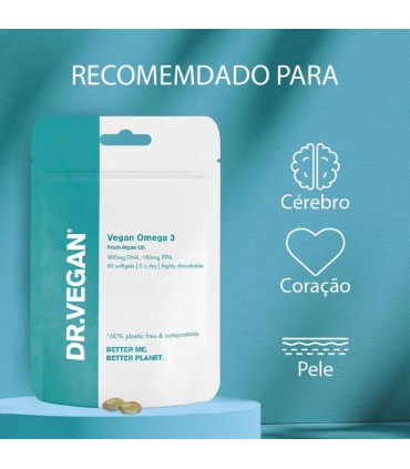 Dr. Vegan Omega 3 60 cápsulas