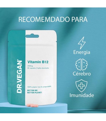 Dr. Vegan Vitamina B12 30 cápsulas