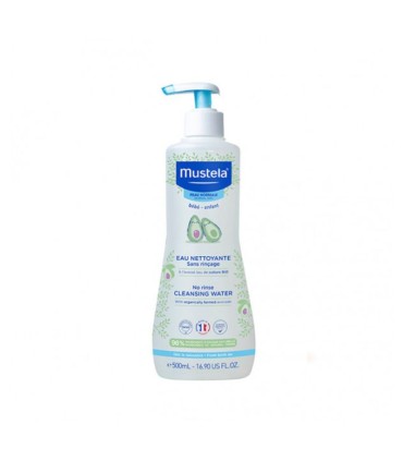 Mustela Água de Limpeza Sem Enxaguamento 500ml