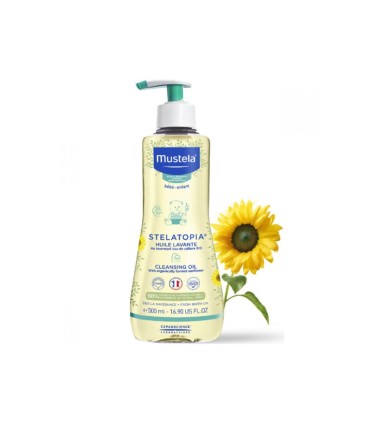 Mustela Bebé Stelatopia Óleo de Banho 500ml