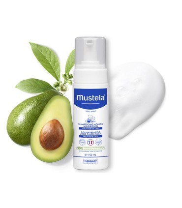 Mustela Bebé Shampoo Espuma Recém-Nascido 150ml
