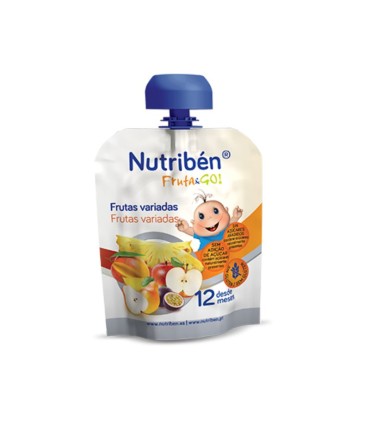 Nutribén Fruta&Go Frutas Variadas 90g
