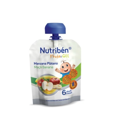 Nutribén Fruta&Go Maçã e Banana 90g