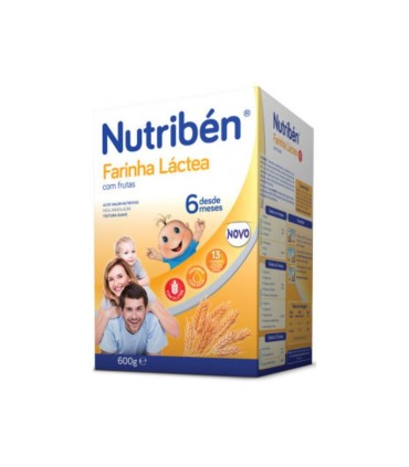 Nutribén Farinha Láctea com Frutas 600g