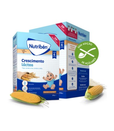 Nutribén Farinha Láctea Crescimento +6M 600g