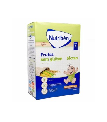 Nutribén Farinha Láctea Fruta sem Glúten 250g